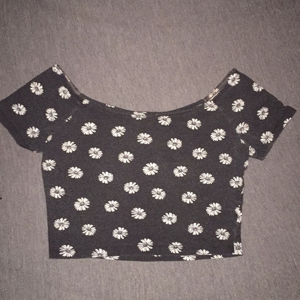 Daisy crop top